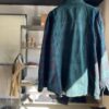 【Unisex】Rebuild by Needles | リビルドバイニードルズ　Flannel Shirt  7Cut Wide Sht / Over Dye - GREEN Ⅱ - 画像 (18)