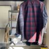 【Unisex】Rebuild by Needles | リビルドバイニードルズ　Flannel Shirt  7Cut Wide Sht / Over Dye - BROWN Ⅱ - 画像 (13)