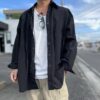 【Men's】BURLAP OUTFITTER | バーラップアウトフィッター　L/S B.B. Shirt Solid - BLACK - 画像 (8)