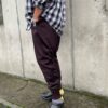 【Unisex】Needles | ニードルズ　Sarouel Track Pant [Bright Jersey] - DK.PURPLE - 画像 (4)