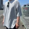 【Men's】Less by SHELTECH | シェルテック　Wide Tee - H.GRAY - 画像 (3)