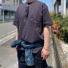 【Men's】*A VONTADE | アボンタージ　7.5oz Pocket T-Shirts S/S - FADE NAVY - 画像 (2)