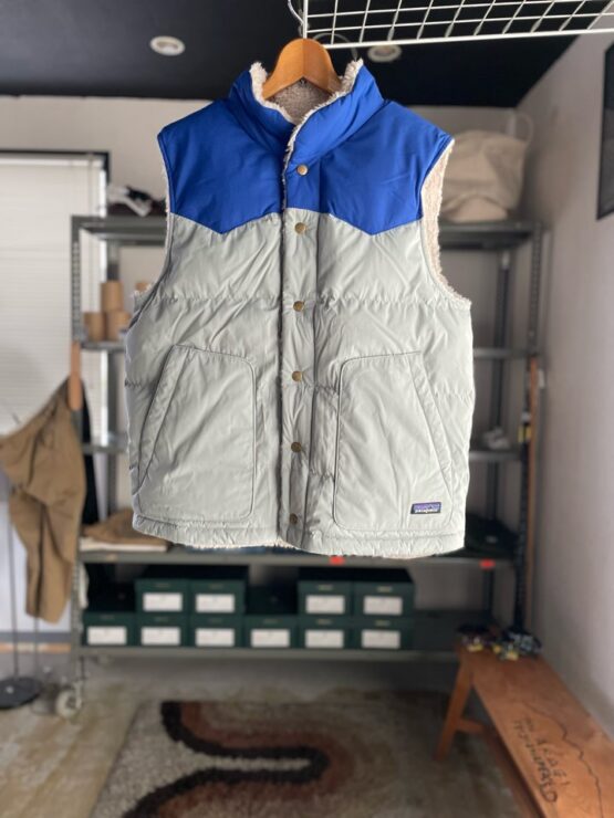 【Men's】patagonia | パタゴニア　Men's Reversible Bivy Down Vest - SLEET GREEN [27588]