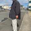 【Men's】BURLAP OUTFITTER | バーラップアウトフィッター　L/S B.B. Shirt Solid - RAVEN - 画像 (4)