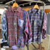Rebuild by Needles | リビルドバイニードルズ　Flannel Shirt - 7Cut Wide Sht Tie Dye / Ⅲ - 画像 (16)