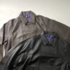【Men's】NEEDLES | ニードルズ　Double Breasted Car Coat 《Cow Leather》- BROWN [NS077] - 画像 (11)