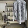 【Men's】BURLAP OUTFITTER | バーラップアウトフィッター　General B.D.Shirt Printed- WHITE BLUE STRIPE - 画像 (14)