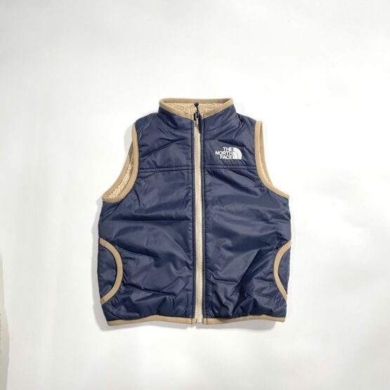 【Kid's】THE NORTH FACE | ザ・ノースフェイス　Baby Reversible Cozy Vest - UN アーバンネイビー [NYB82445]