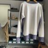【Men's】*A VONTADE | アボンタージ　Reverse Crew Sweat L/S - OATMEAL / FADE NAVY [VTD-0560-CS] - 画像 (13)