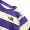 【Kid's】THE NORTH FACE | ザ・ノースフェイス　L/S Field Border Tee - PP ピークパープル [NTJ32320] - 画像 (3)