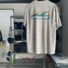 【Men's】patagonia | パタゴニア　M's Cap Cool Daily Graphic Shirt Waters - BOARDSHORT LOGO ABALONE BLUE : FEATHER GREY [45355] - 画像 (6)
