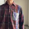 Rebuild by Needles | リビルドバイニードルズ　Flannel Shirt - 7Cut Wide Sht Tie Dye / Ⅲ - 画像 (4)