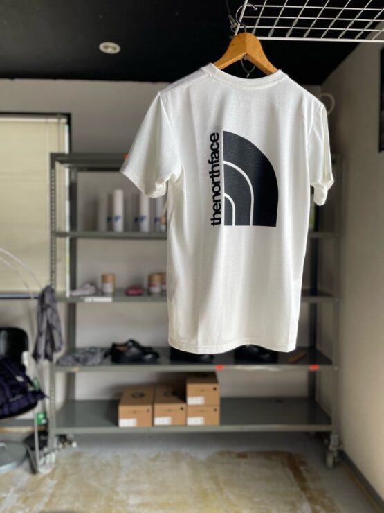 【Men's】THE NORTH FACE | ザ・ノースフェイス　S/S Run Mesh Half Dome Tee - GS グレイッシュホワイト [NT32471]