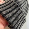 【Men's】BIG MIKE | ビッグマイク　Pigment Cotton Knit Watch - BLACK - 画像 (4)