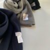 【Unisex】Cozy Cashmere Company | コージーカシミヤカンパニー　 Cashmere Single Rib Scarf - BLACK - 画像 (8)