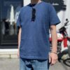 【Unisex】free rage | フリーレイジ　Rycycle Cotton Tee Solid - NAVY - 画像 (3)