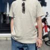 【Unisex】free rage | フリーレイジ　Rycycle Cotton Tee Solid - SAND - 画像 (3)