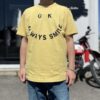 【Unisex】free rage | フリーレイジ　Rycycle Cotton Tee "SMILE" - YELLOW - 画像 (3)