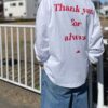 melple | メイプル　melple×SALVAGE PUBLIC Thank you ロンTee - ホワイト - 画像 (2)