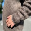 NEEDLES | ニードルズ　Mohair Cardigan [SOLID] - CHARCOAL [JQ276] - 画像 (4)