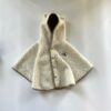 【Kid's】THE NORTH FACE | ザ・ノースフェイス　Baby Cuddle Fleece Poncho - GL グラベル [NAB72402] - 画像 (2)