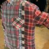 【Unisex】Rebuild by Needles | リビルドバイニードルズ　Flannel Shirt 7Cut Wide Sht - E - 画像 (4)
