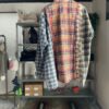 【Unisex】Rebuild by Needles | リビルドバイニードルズ　Flannel Shirt 7Cut Wide Sht - C - 画像 (11)