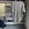 【Unisex】armi | アーミィ　peacetree別注『残布』Zan;p T Border - WHITE BORDER - 画像 (19)