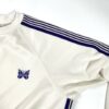 NEEDLES | ニードルズ　Track Crew Neck Shirt - ICE WHITE [MR285] - 画像 (4)