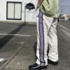 NEEDLES | ニードルズ　Narrow Track Pant [POLY SMOOTH] - ICE WHITE [MR287] - 画像 (3)