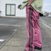 NEEDLES | ニードルズ　Narrow Track Pant [POLY SMOOTH] - SMORK PINK [MR287] - 画像 (3)