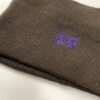 【Unisex】NEEDLES | ニードルズ　Neck Warmer 〔Merino Wool〕ｰ BROWN [NS066] - 画像 (2)