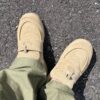 【Men's】THE NORTH FACE | ザ・ノースフェイス　Nuptse Loafer Suede - クラシックカーキ×TNFブラック CK [NF52576] - 画像 (4)