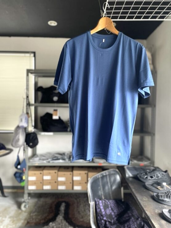 【Men's】FRANK & MORRIS | フランクアンドモリス　F&M DailyAir Tee - NAVY BLUE