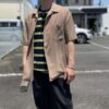 【Men's】BIG MIKE | ビッグマイク　Rayon Aloha S/S Shirts - COYOTE - 画像 (2)