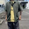 【Men's】BIG MIKE | ビッグマイク　Rayon Aloha S/S Shirts - DARK GREEN - 画像 (2)