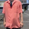 【Men's】BIG MIKE | ビッグマイク　Rayon Aloha S/S Shirts - SALMON PINK - 画像 (3)