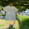 【Kid's】THE NORTH FACE | ザ・ノースフェイス　Baby S/S Bandana Square Logo Tee - W ホワイト [NTB32546] - 画像 (3)