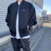 【Unisex】Needles | ニードルズ　Dolman Sleeve Track Jacket [Poly Smooth] - BLACK - 画像 (3)