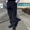 NEEDLES | ニードルズ　Tucked Side Tab Trouser [PE/W CARSEY] - BLACK [MR265] - 画像 (2)