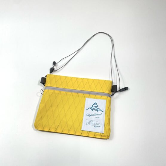 【Unisex】City To Summit | シティートゥーサミット　Hikers Sacoche X-PACK - YELLOW