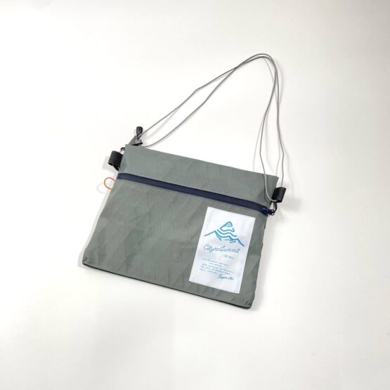 【Unisex】City To Summit | シティートゥーサミット　Hikers Sacoche X-PACK - GREY