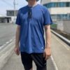 【Men's】FRANK & MORRIS | フランクアンドモリス　F&M DailyAir Tee - NAVY BLUE - 画像 (2)