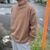 【Men's】*A VONTADE | アボンタージ　Mock Neck LS - COYOTE [VTD-0623-CS] - 画像 (4)