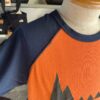 【USED】MOUNTAIN MARTIAL ARTS　MMA×hunt Raglan Tee - ORANGE NAVY - 画像 (4)