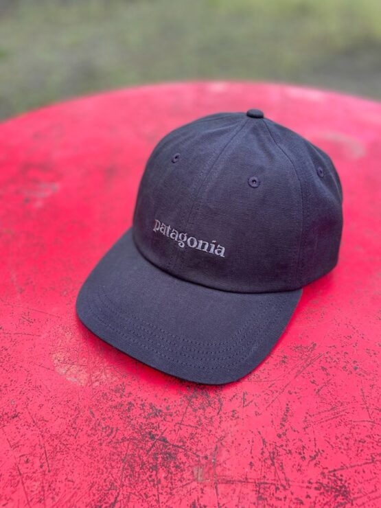 【Unisex】patagonia | パタゴニア　Fitz Roy Icon Trad Cap - TEXT LOGO : INK BLACK  [38364]