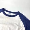 WALLA WALLA SPORT | ワラワラスポーツ　3/4 Baseball Tee 2 Tone - WHITE / NAVY - 画像 (8)