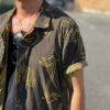 【Men's】RUN AMOK | ランアモック　Bless Up Trail Shirt - BROWN - 画像 (3)