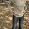 【Ladies】Vincent et Mireille | ヴァンソン エ ミレイユ　8GG Aze Crew Neck Sweater - NATURAL - 画像 (2)