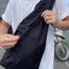 【Unisex】BAICYCLON by bagjack | バイシクロン バイ バッグジャック　Triangel One Strap Bag - BLACK [BCL-73] - 画像 (3)